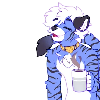 ☕ emoji Bloo by JordanRacoon Telegram sticker 19 of 26