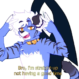 😱 emoji Bloo by JordanRacoon Telegram sticker 22 of 26
