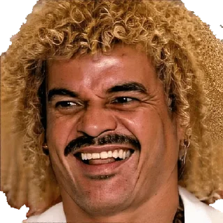 Sticker from Carlos Valderrama