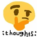 🤔 emoji .dal Telegram sticker 20 of 120