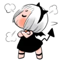 😒 emoji (Misaki/Rikka) @Blood_Darkness Telegram sticker 2 of 120