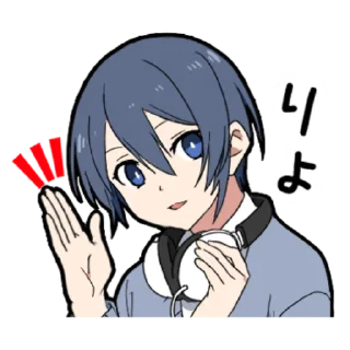 Sticker from Otaku Boy