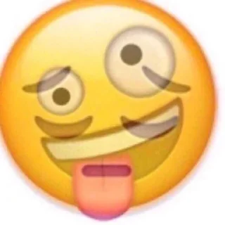 🤪 emoji Currently crying Telegram sticker 7 of 72