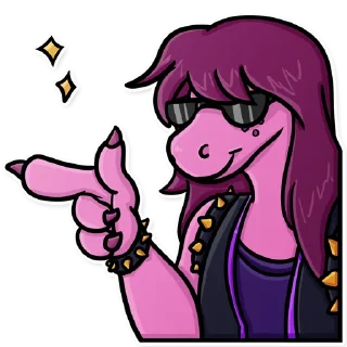 😎 emoji Susie Telegram sticker 16 of 36