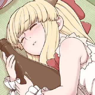 Sticker from Poronegi touhou project