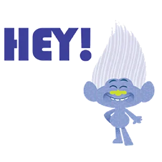 😄 emoji Trolls Telegram sticker 16 of 33