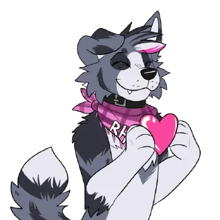 ❤️ emoji Rhux Collie Telegram sticker 17 of 54