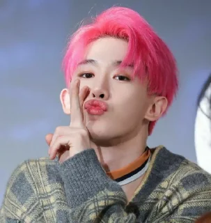 ✌️ emoji wonho🦋 Andrew Miller Telegram sticker 5 of 34
