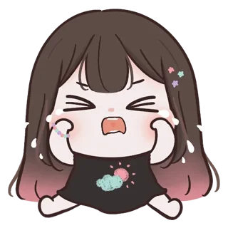 🐣 emoji chubby chirukα @kittyst Telegram sticker 12 of 40