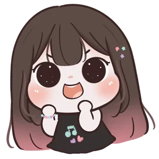 🐣 emoji chubby chirukα @kittyst Telegram sticker 20 of 40