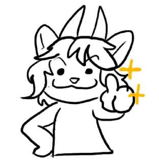 Sticker from Nikoriel doodle pack