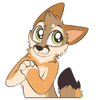 🥺 emoji SwiftFox Stickers by Pulexart.com Telegram sticker 12 of 13