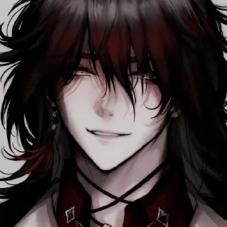 🩸 emoji This is Vox Akuma. @Xiaozhan_1005 Telegram sticker 22 of 80