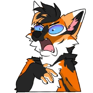 😠 emoji Caïus / Khyra Telegram sticker 8 of 42