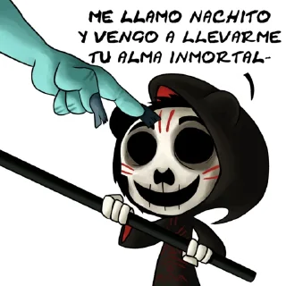☠️ emoji Nacho Jukumari Telegram sticker 13 of 119