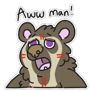 😟 emoji Nacho Jukumari Telegram sticker 8 of 119