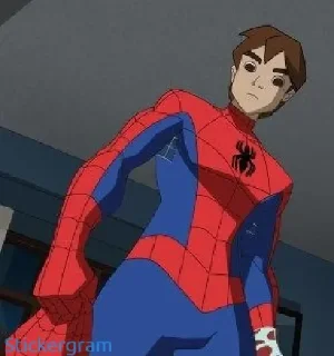 😐 emoji Spider-Man Telegram sticker 14 of 120