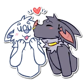😘 emoji SeanTheBat Telegram sticker 11 of 90