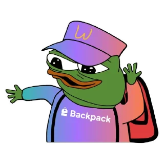 Sticker from Backpack 🎒