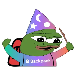 Sticker from Backpack 🎒