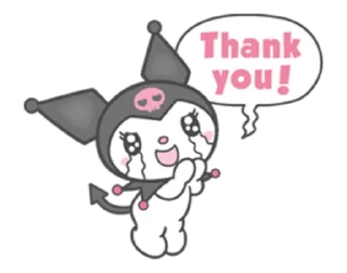 🦇 emoji Kuromi Telegram sticker 24 of 40