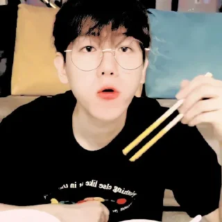 👓 emoji ⌕ ⦂ Baekhyun @roleplaysticker Telegram sticker 22 of 55