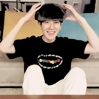 👓 emoji ⌕ ⦂ Baekhyun @roleplaysticker Telegram sticker 12 of 55