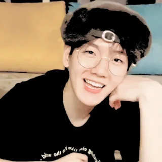 👓 emoji ⌕ ⦂ Baekhyun @roleplaysticker Telegram sticker 11 of 55