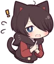 Sticker from Black Kitten (4)