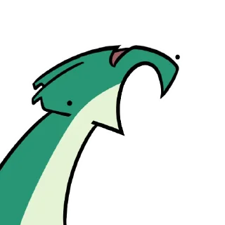 😱 emoji Doodle Geese Telegram sticker 5 of 38