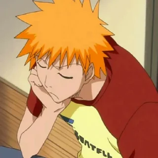 🤔 emoji ICHIGO Telegram sticker 15 of 18