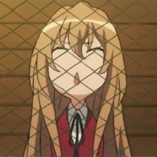 😣 emoji Taiga best Waifu Telegram sticker 18 of 21
