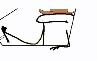 😐 emoji FlorkOfCows - IX Telegram sticker 14 of 95
