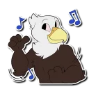 🎶 emoji Kaiser Alexander Telegram sticker 23 of 31