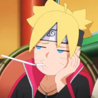 🍔 emoji Boruto Uzumaki Telegram sticker 22 of 120