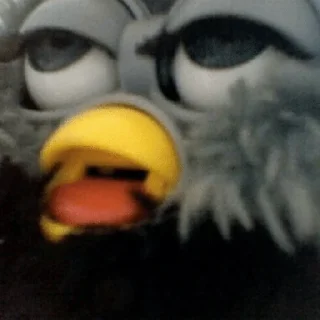 Sticker from Furby