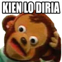 ☹ emoji Pedro el Mono by Santo Telegram sticker 11 of 17