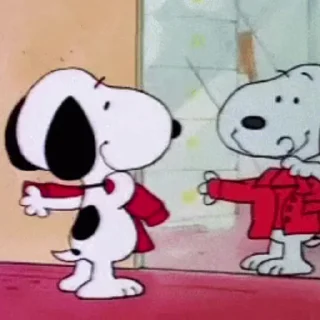🐾 emoji kian as snoopy !! Telegram sticker 8 of 45