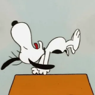 🐾 emoji kian as snoopy !! Telegram sticker 16 of 45