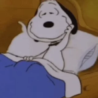 Sticker from kian as snoopy !!