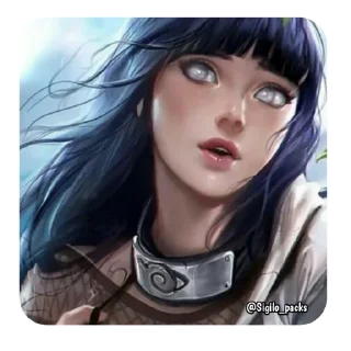 😌 emoji Hinata @Sigilo_packs Telegram sticker 7 of 29