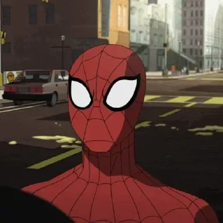 🕸 emoji Ultimate Spider-Man - @CelebsStickers . Telegram sticker 13 of 85