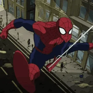 🕸 emoji Ultimate Spider-Man - @CelebsStickers . Telegram sticker 18 of 85