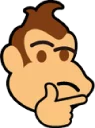 🤔 emoji Super Smash Bros. Thinking Telegram sticker 2 of 84