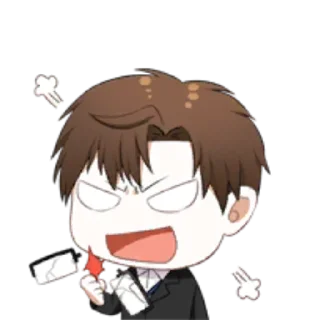 Sticker from Mystic Messenger