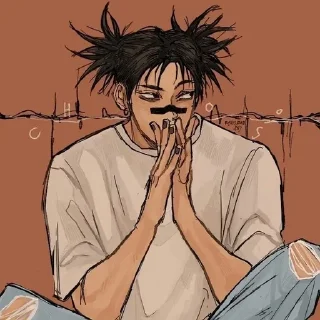 🕳️ emoji Choso [ @Fischersenpai ] Telegram sticker 9 of 104