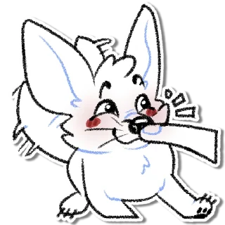 👃 emoji Toon Fenns! Telegram sticker 12 of 53
