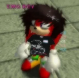 😔 emoji Memes sonic @Caiqu33 Telegram sticker 10 of 27