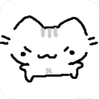 🫥 emoji impurity stikr bleh Telegram sticker 4 of 53