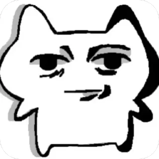 🫥 emoji impurity stikr bleh Telegram sticker 14 of 53